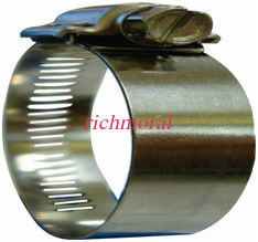 China Amercian type hose clamps supplier
